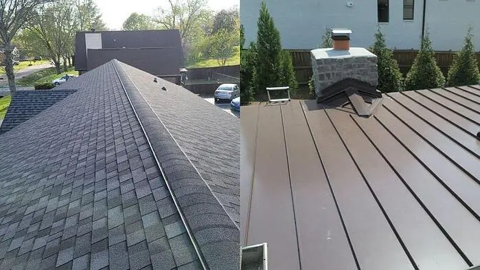 Metal Roof vs Shingles - Creditable Heating and Air