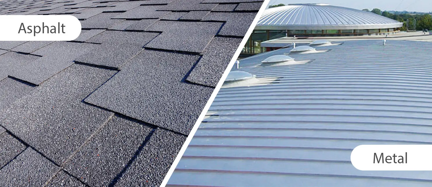 Metal Roof vs Shingles - Creditable Heating and Air